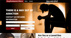 Desktop Screenshot of drugdevelopmentalliance.org